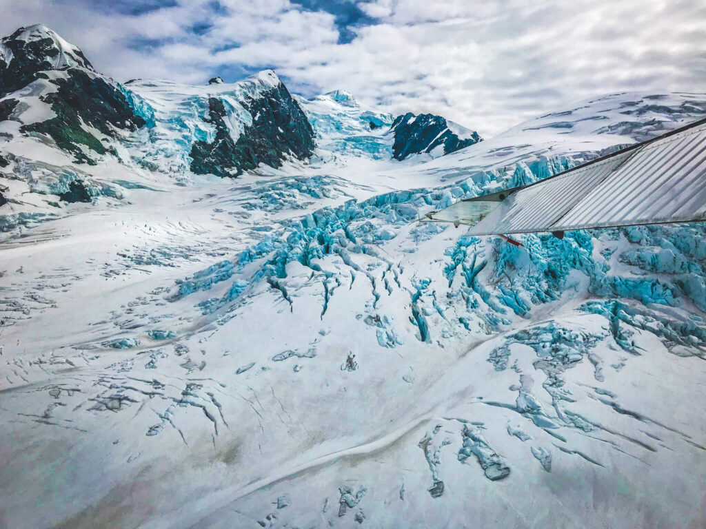 gletsjer uitzicht