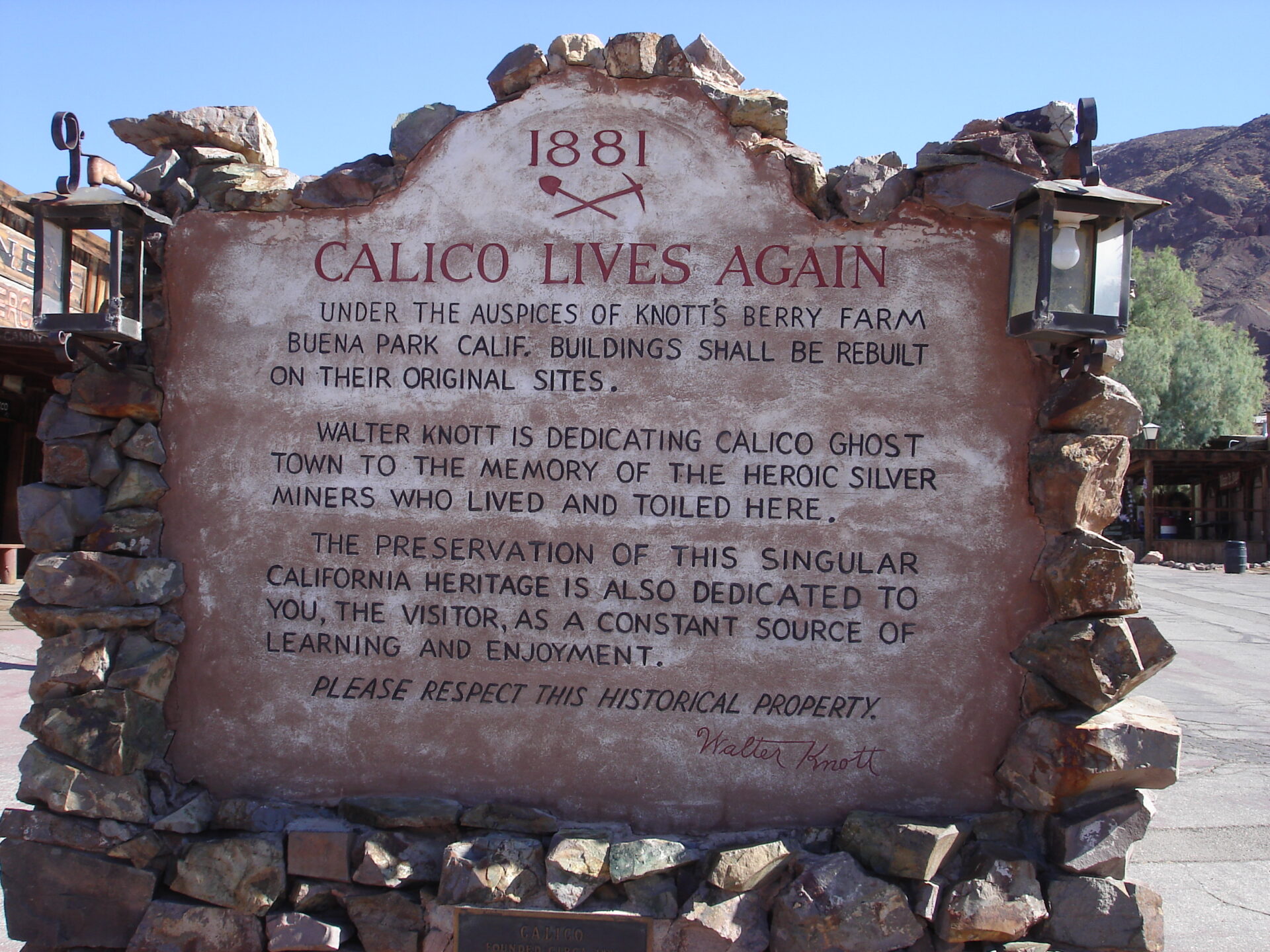 Calico ghost town | Rondreis zuidwest amerika